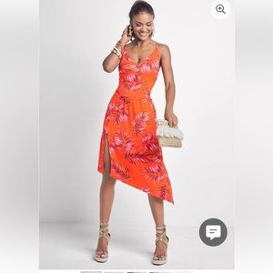 Venus Asymmetrical Hem Dress